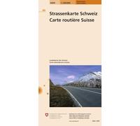 6009 Carta stradale Svizzera 1:200 000 Carte routière Suisse: Carte routiere Suisse Carta stradale Svizzera. Charta stradale Svizra. Road Map Switzerland