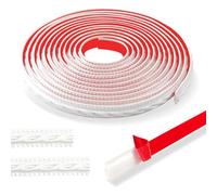 600cm Modanatura Adesiva Vintage Pattern 3d-Flessibile Bordo Adesivo Per Pareti Autoadesivo,Impermeabile Striscia Adesiva Muro Decorativa Per Specchio Ideale Per Porta, Armadio (2cm-Bianco)