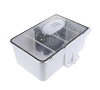 600GPH 12V Doccia Coppa Pompa Sistema Auto Sentina Scarico Scatola Sfiato Barca