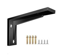 600kg Loadbearing Wall Triangular Support Bracket Suspended Desk TV Cabinet Partition Fixed Heavy-duty Thickened Storage Rack Adatto per garage e bagni(24 inch 600kg 1pcs)