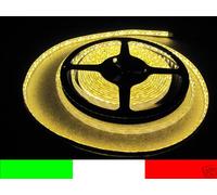 600led BIANCO CALDO WATERPROOF 5m LED STRIP STRISCIA 40w 12V smd3528 C2B4