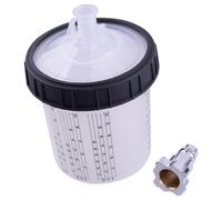 600ML Disposable Cup Pot with M16x2 External Thread Adapter For Spray