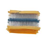 600Pcs 30 Kinds x 20pcs Metal Film Resistor pack 1/4W 1% resistor Assorted Kit Set CZAOINCU