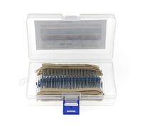 600pcs/Box 30 value x 20pcs 1/4W metal film resistor assorted kit 1% tolerance. RRBXXUYN(No Box)