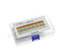 600PCS/LOT 1/4W Metal Film Resistor Kit 1% Resistor Assorted Kit Set 10-1M Ohm Resistance Pack 30 Values each 20 pcs BIANMTSW(No box)