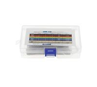 600pcs/lot 30Values* 20pcs 1% 1/4 W resistor pack set diy Metal Film Resistor kit use colored ring resistance (10 ohms~1 M ohm) NWPNLXEA(With box)