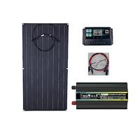 600W 300W pannello solare flessibile caricatore di energia portatile for celle solari connettore fai da te for smartphone di ricarica for auto campeggio Conversione Efficiente(4000W 12V to 220V)