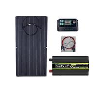 600W 300W pannello solare flessibile caricatore di energia portatile for celle solari connettore fai da te for smartphone di ricarica for auto campeggio Conversione Efficiente(6000W 12V to 220V)