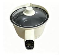 600W Elettrico Wax Melter per la fabbricazione di candele | Pentola per sciogliere la cera digitale da 1,5 l, con 6 impostazioni di temperatura, kit riscaldatore in metallo con spatola