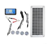 600W Kit pannello solare monocristallino 100A Regolatore di carica | Alta efficienza, celle massima efficienza energetica, con regolatore da 100 A, ideale per off-grid