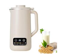600W Macchina per Latte Vegetale, Macchina per Latte di Noci, Automatica 600ml, Programmabile Fino a 12H, 8 Programmi Automatici, per Avena, Soia, Noci, Frutta ecc Multifunzionale e Salute (Bianco)