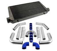600x300x76mm Intercooler Front intercooler & Turbo Piping Pipe Kit