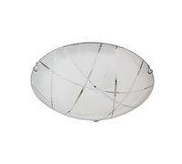 601200200 TRIO LIGHTING ITALIA PLAFON.SANDRINA DA SOFFITT. 2XE27 D.40 VETRO DEC.