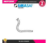 602101 Tubo gas scarico anteriore adatto a Renault Super 5 (MARCA - IMASAF)..S3