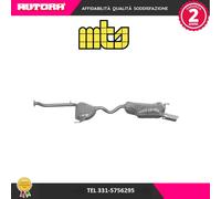 60214 Silenziatore posteriore adatto a Fiat Coupè (MARCA MTS)..