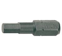 602400 bit esagonale HEX 2,5 mm L. totale: 25 mm UNIOR