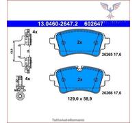 ATE 13.0460-2647.2 Kit pastiglie freni