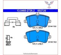 602726 Kit pastiglie pattini freno Ate Anteriore per MERCEDES CLASSE CLC 220 20