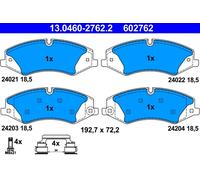 Set di pastiglie freno ATE 13.0460-2762.2, anteriore