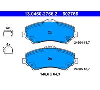 602766 Kit pastiglie freno, Freno a disco Ate