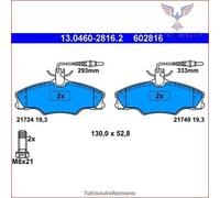 KIT PASTIGLIE FRENO ANT ATE PEUGEOT 406 Break 1.8 66KW 97>04 13046028162