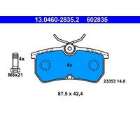 602835 Kit pastiglie freno, Freno a disco Ate
