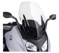 6031 - accessorio per parabrezza manuale per cupole per parabrezza compatibile con B__M__W__ c600 sport 2012-2015 COLORE TRANSPARENTE