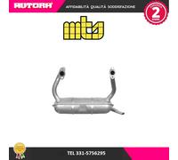 60330 Silenziatore adatto a Fiat 126-500R (MTS)..