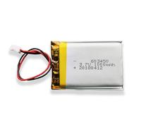 603450 3,7 V 1000 mAh 1 pezzo