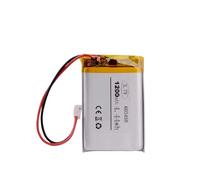 603450 da 3,7 V e 1200 mAh