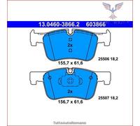 603866 Kit pastiglie pattini freno Ate Anteriore per BMW 3 G20 G80 G28 318 316