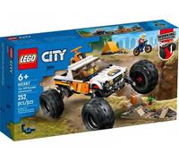 Avventure sul fuoristrada 4x4 da costruire Lego