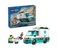 LEGO City Ambulance bouw- en speelset, leuke voertuigspeelset voor jongens en me