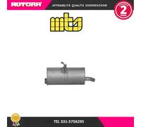 60499 Silenziatore posteriore adatto a Citroen Berlingo-Ranch (MARCA MTS)..