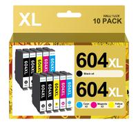 604XL Cartucce Compatibili per Epson 604 XL Multipack per Epson XP 2200 WF 2910