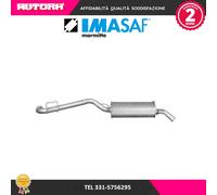 605107 Silenziatore posteriore Renaqult Clio (MARCA IMASAF)..