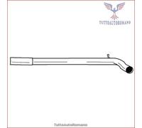 60512 Tubo gas scarico Sigam per VW FOX