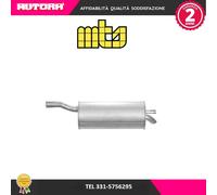 60546 Silenziatore posteriore adatto a Fiat Doblo (MARCA MTS)..