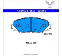 605766 Kit pastiglie pattini freno Ate Anteriore per TOYOTA RAV 4 PRIUS MIRAI A