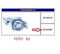 60580 FARO FENDINEBBIA SX H3 LANCIA Y 01/96-10/00 DEPO