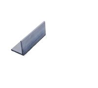 6061 Alluminio ad angolo retto 20/30/40/50/60MM Spessore 3/4/5MM Lega di alluminio a forma di L Bordo in alluminio Profilo triangolare Lunghezza 500mm(3x30x30x500mm)