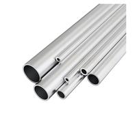 6061 Tubo di alluminio diritto della metropolitana tonda della lega di alluminio 1.5-2mm Spessore della parete 250mm Lunghezza 500mm(250mm-OD13 x ID9mm)