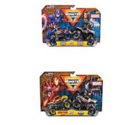 6070555 MONSTER JAM Veicoli 2 pack 1:64 Marvel singolo - 2 varianti