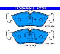 607084 Kit pastiglie freno, Freno a disco Ate