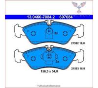 607084 Kit pastiglie pattini freno Ate Posteriore per MERCEDES SPRINTER 316 314