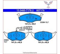 Pastiglie freno 13.0460-7178.2 ATE per AUDI A2