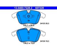 607228 Kit pastiglie freno, Freno a disco Ate