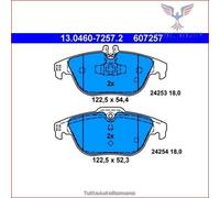607257 Kit pastiglie pattini freno Ate Posteriore per MERCEDES CLASSE GLK 350 3