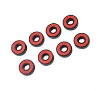 608 Per cuscinetti ibridi in ceramica con schermi bifacciali progettati per l'uso con pattini a rotelle e pattini a sfera per mantenere la lubrificazione e prevenire contaminanti