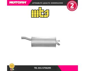 60801 Silenziatore posteriore adatto a Fiat Doblo (MARCA MTS)..